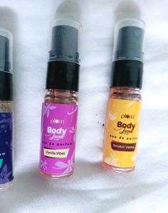 Combo Of 3 Plum Body Mists