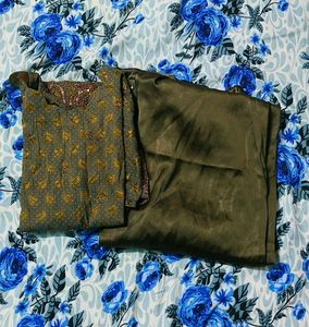 Haviy Work Suit Satin Shalwar