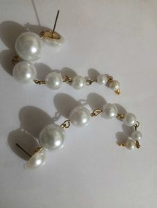 Elegant Pearl Drop Earrings