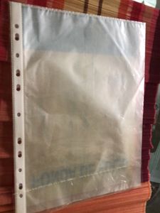 Transparent File Folder Sleeves