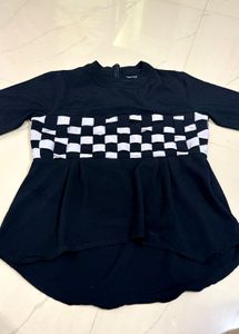 Unused Checkerboard Detail Top🦋