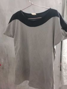 Two-Tone Casual Top