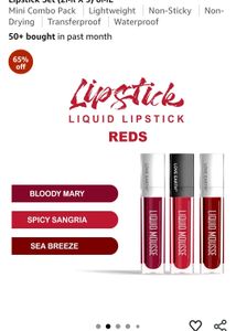 Love Earth Nude Lipsticks (Choose Any 1 Pack)