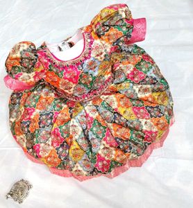 1year Baby Birthday Frock