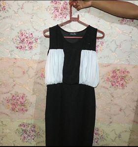 Black Nd White Parry wear Dress