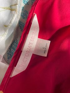Red Camisole Slip Dress