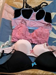 Combo Of Hnm Bra In Imported Fabric