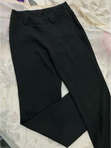 Black Straight Leg Pants