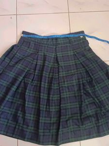 Plaid Pleated Skirt, uniform skirt