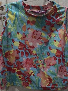 Floral Print crop top