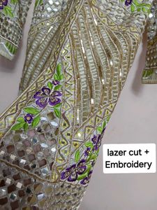 ❗️TrendinG❗️Laser Cut + Embroidery Detailed Set