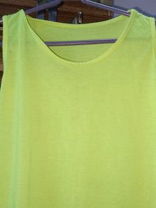 Neon Green Slip Top