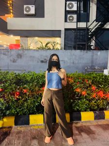 Denim Crop Top