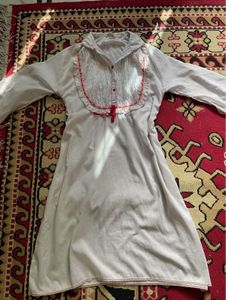 White Kurta For Women