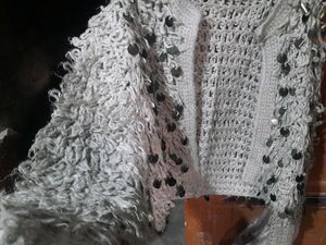 Crocheted Mermaid Jacket Sweater