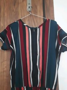 Striped Jumpsuit