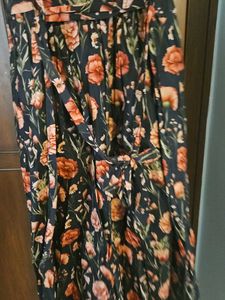Floral Print Midi Dress