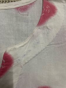 Pleated Straight Kurta