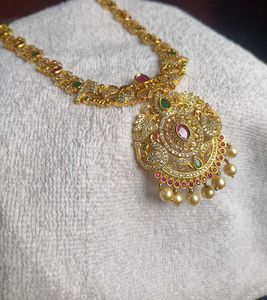 Peacock Ruby Necklace! 😍💗