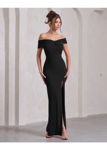 Elegant Black Maxi Dress M sized