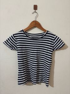 S Striped Tee