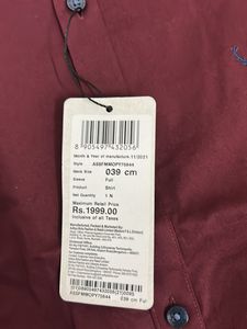Maroon Casual Shirt