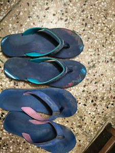 Combo Of Daily Use Slippers In 6 Size