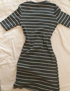 Striped Knit Dress