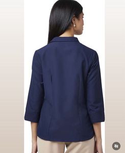 Navy Blue Casual Shirt - 10 Piece Availble In Size