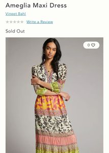 Multicolour Georgette Dress