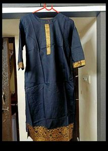 200- fixed NEW Black Pattu Kurti