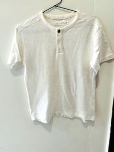 Zara White Kids Tee.