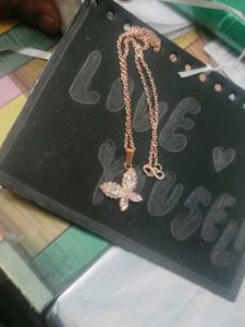 Butterfly Pendant Necklace