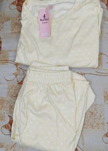Light Yellow Oversized Night Dress