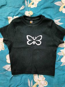 Cute Butterfly Graphic Tee