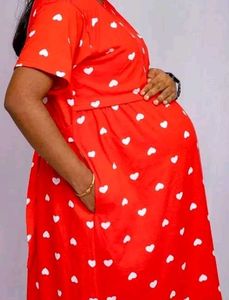 Zipless Maternity Dress