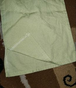 Light Green Flare Leg Pants