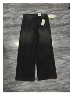 Wide Leg Black Jeans