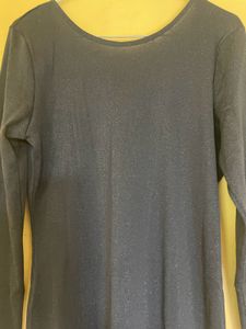H&amp;M Shimmer Black Dress