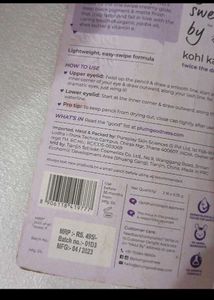 Plum Body mist and kohl kajal set