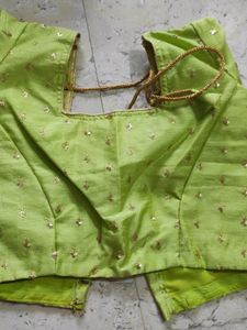 Back Open Blouse