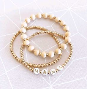 Mama Bead Bracelet Stack