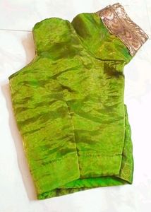 Olive 🫒 Colour Stitched Unused Blouse