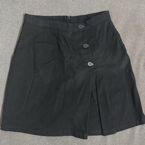 Black A Line Skirt