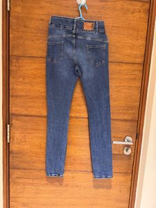 Stylish Graphic Print Denim Jeans