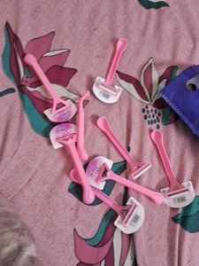 Pink Disposable Razors - 7 Pack