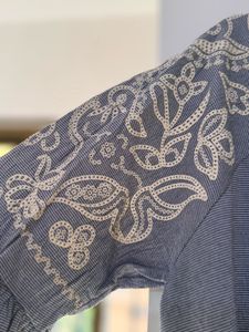 Boho Embroidered Top