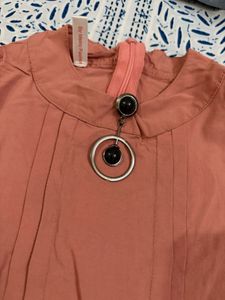 Vintage Pink Belted Dress