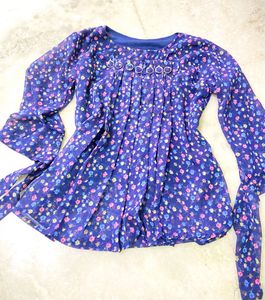 Floral Purple Top