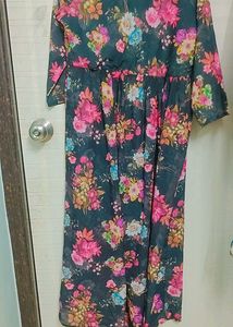 Floral Embellished  Kameez &amp; Dupatta